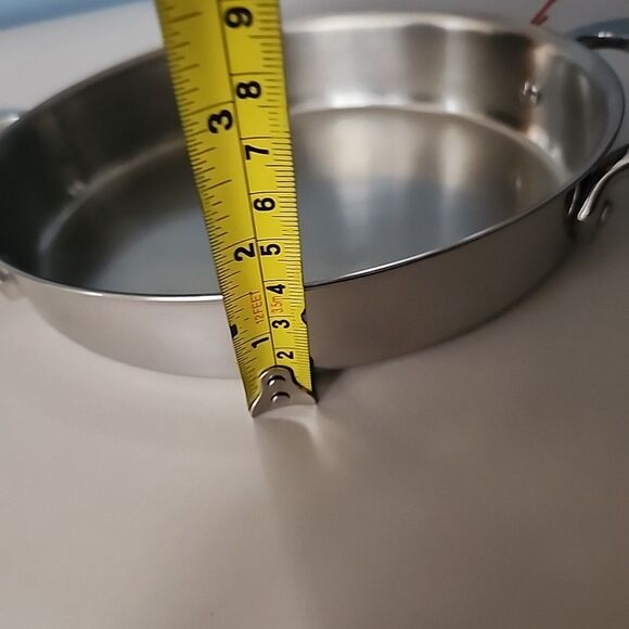 All-Clad 7 inch Oval Mini Baker Stainless Steel NEW - Picture 8 of 8